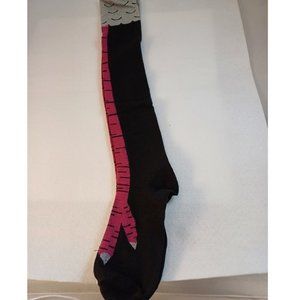 NWT NEW Animal Socks Chicken Feet Funny Halloween Black Pink White NIP